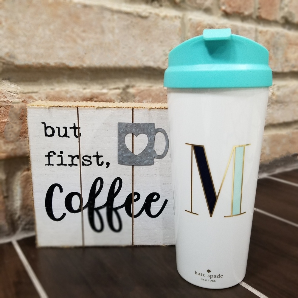 Kate Spade New York Thermal Tumbler Monogrammed